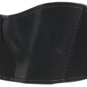 Bulldog Gun Cases Leather Molded Belt Slide Holster OWB Black