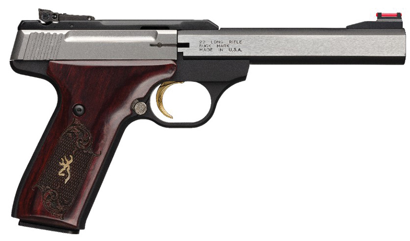 Browning Buck Mark Medallion Semi-Automatic Pistol 22 LR Black Finish