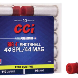 C.C.I. Big 4 Shotshell 44 Special #4 Shot 10-Round Box