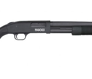 Mossberg & Sons Pump-Action Shotgun 12 Gauge 18.5-Inch Barrel Black Finish