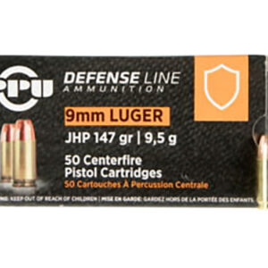 Prvi Partisan Prvi Partizan 9mm 147 Grain Jacketed Hollow Point 50-Round Box