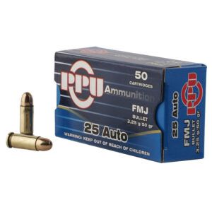 Prvi Partisan Prvi Partizan 25 Auto 50 Grain Full Metal Jacket 50-Round Box