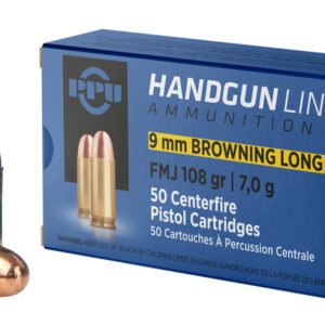 Prvi Partisan Prvi Partizan 9mm 108 Grain Full Metal Jacket 50-Round Box