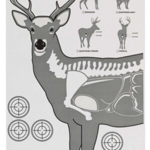 Allen Company Deer Vitals Corrugated Target Shooting Target Tan