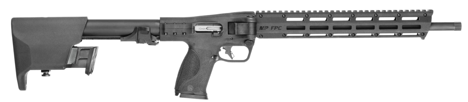 Smith & Wesson M&P FPC Semi-Automatic Rifle 10mm 16.25-Inch Threaded Barrel Black Finish