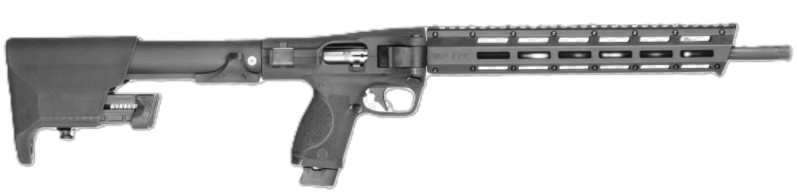 Smith & Wesson M&P FPC Semi-Automatic Rifle.22 LR 16.25-Inch Threaded Barrel Black Finish