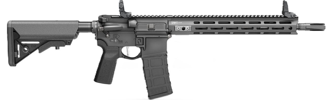 Springfield Armory Saint Victor Semi-Automatic Rifle 5.56x45mm (NATO) 14-Inch Barrel Black Finish