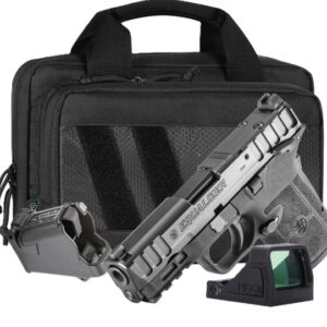 Smith & Wesson S&W Equalizer Bundle Semi-Automatic Pistol 9mm 3.675-Inch Barrel Black Finish