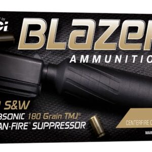 C.C.I. Blazer Brass 40 S&W 180 Grain Total Metal Jacket 50-Round Box