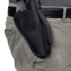 Allen Company Ambidextrous Belt Holster OWB for G20/21/Beretta 92X FS / Up To 1.5" Belt Black