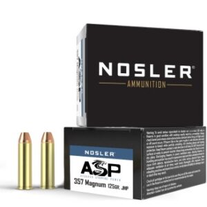 Nosler Bullets 357 Magnum 125 Grain Jacketed Hollow Point 20-Round Box