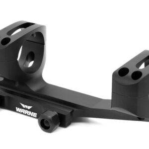 Warne Mounts Extended Skeletonized MSR Mount Optic Accessory Black