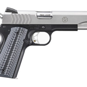 Ruger SR1911 Lightweight Semi-Automatic Pistol 9mm 5-Inch Barrel Black Finish