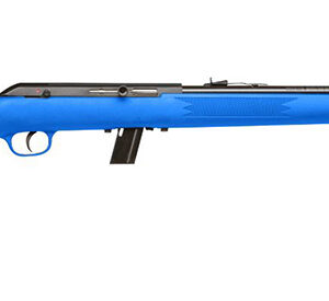 Savage Arms 64F Semi-Automatic Rifle 22 LR 21-Inch Barrel Blue Synthetic Stock Black Finish