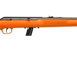 Savage Arms 64F Semi-Automatic Rifle 22 LR 21-Inch Barrel Orange Synthetic Stock Black Finish