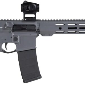 Shark Coast Tactical Grey Night AR-15 Bundle Semi-Automatic Rifle 5.56 Gray Finish