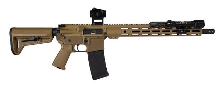 Shark Coast Tactical Sunrise AR-15 Bundle Semi-Automatic Rifle 5.56