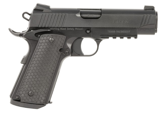 European American Armory MC1911SC Untouchable Semi-Automatic Pistol 45 ACP 4.4-Inch Barrel Black Finish