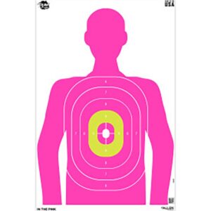 Allen Company EZ Aim Fun In The Pink Silhouette Paper Targets Shooting Target Tan