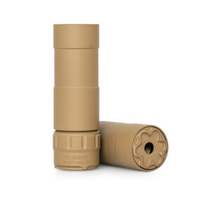 Rugged Suppressors Mustang22 22 LR Suppressor Direct Thread Aluminum Flat Dark Earth
