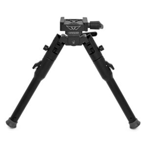 Warne Mounts Lite Bipod Firearm Bipod ARCA Black