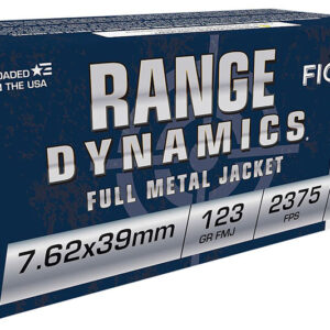 Fiocchi Range Dynamics 7.62x39mm 123 Grain Full Metal Jacket 50-Round Box