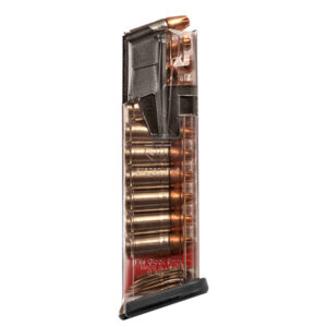 ETS Elite Tactical Syste Glock 17 9mm 17-Round Detachable Magazine Clear
