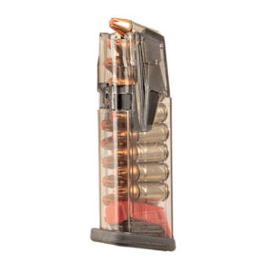 ETS Elite Tactical Syste Glock 19 / fits Glock Models 19/26/49 9mm 19-Round Detachable Magazine Clear