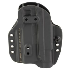 G-Code Tactical Holsters Prime Carry Holster for: Glock 43MOS Black