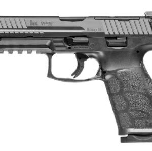 Heckler & Koch VP9A1 F Semi-Automatic Pistol 9MMX19 4.5-Inch Barrel Black Finish
