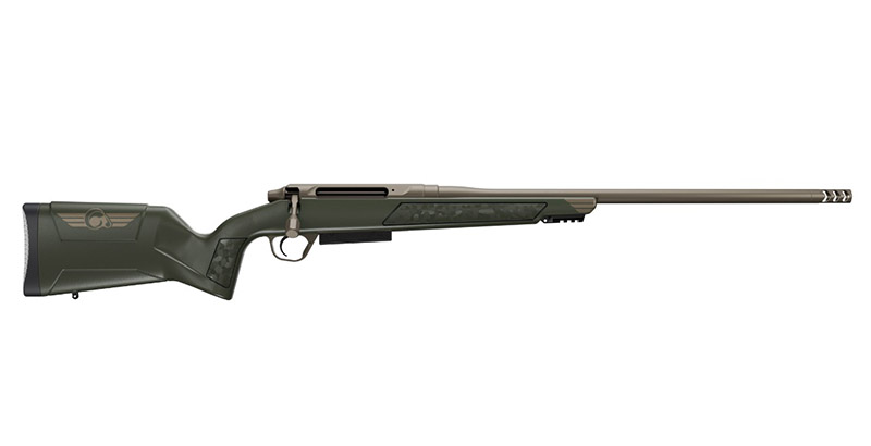 Christensen Arms Evoke Bolt-Action Rifle 243 Winchester Green Finish