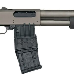 Mossberg & Sons Pump-Action Shotgun 12 Gauge 18.5-Inch Barrel Synthetic Stock Black Finish