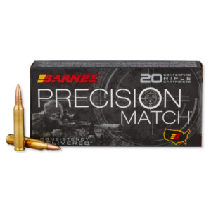 Barnes Precision Match 85 Grain Open Tip Match 20-Round Box
