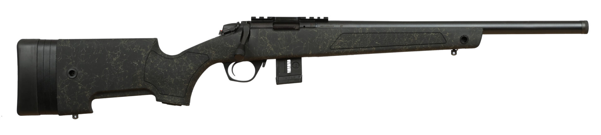Bergara BMR-X Bolt-Action Rifle 22 LR Synthetic Stock Black Finish