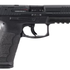 Heckler & Koch VP9A1 F Semi-Automatic Pistol 9mm 4.53-Inch Barrel Optics Ready Black Finish