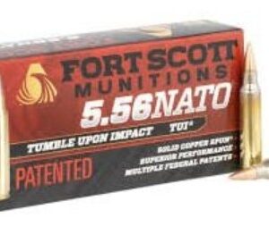 Fort Scott Munitions 5.56mm 5.56X45mm 55 Grain 20-Round Box