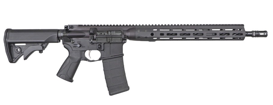 LWRCI IC-DI Semi-Automatic Rifle.300 BLACKOUT 16.1-Inch Threaded Barrel Black Finish