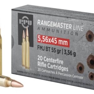 Prvi Partisan Prvi Partizan 5.56x45 55 Grain FMJ Boat-Tail 20-Round Box