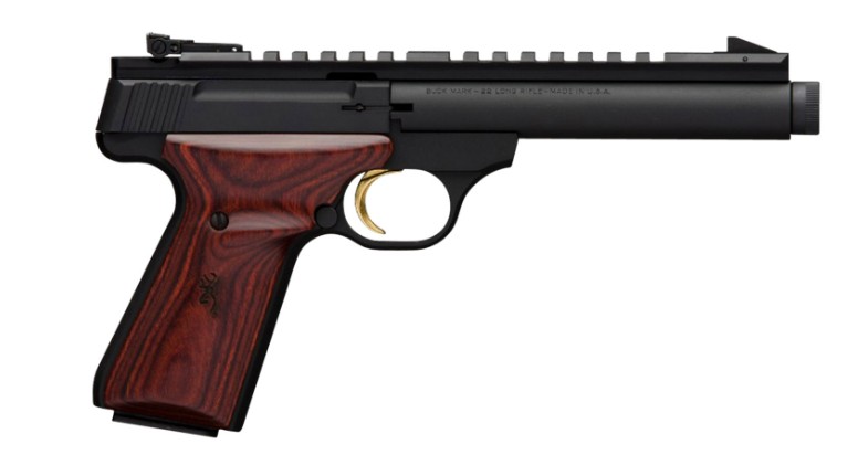 Browning Buck Mark Field Target SR Semi-Automatic Pistol.22 LR Black Finish