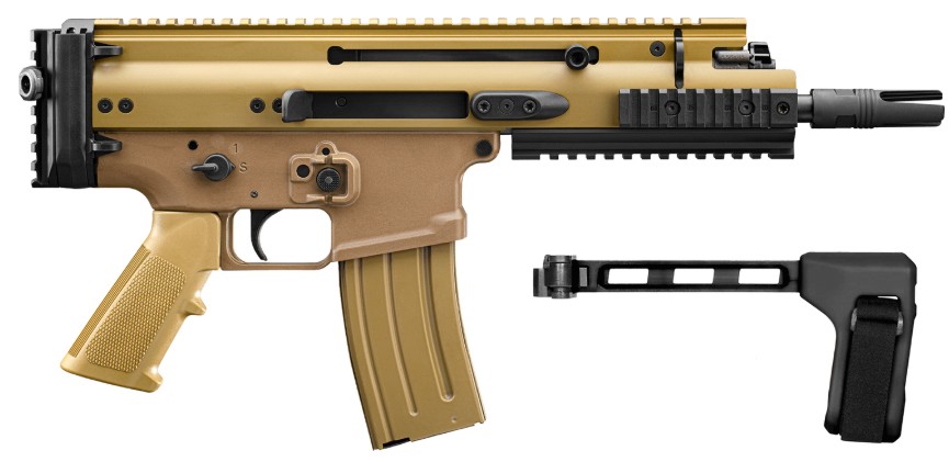 FN SCAR 15P Pistol Semi-Automatic Pistol 5.56x45mm (NATO)