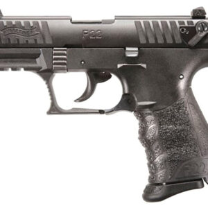 Walther Arms P22Q Semi-Automatic Pistol 22 LR 3.42-Inch Barrel Black Finish
