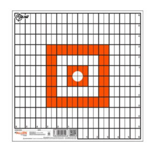 Allen Company EZ AIM 12X12 PAPER GRID TARGET 12pack Shooting Target Tan