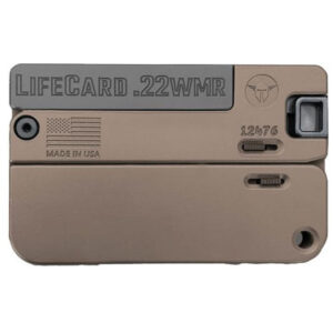 Trailblazer Firearms LifeCard.22WMR Aluminum Barrett Brown Handgun 22 WMR