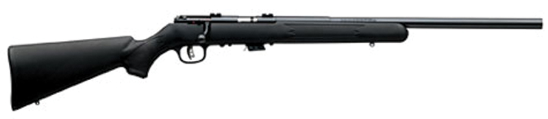 Savage Arms Mark II F Bolt-Action Rifle 22 LR 21-Inch Barrel Black Synthetic Stock - Image 2