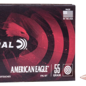 Federal American Eagle 223 Remington 55 Grain Full Metal Jacket 20-Round Box