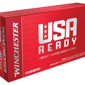 Winchester USA Ready 40 S&W 165 Grain Full Metal Jacket 50-Round Box