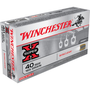 Winchester Super-X 40 S&W 165 Grain 50-Round Box