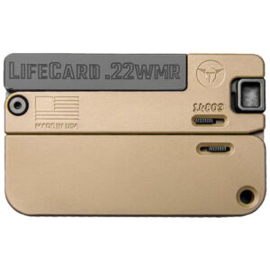 Trailblazer Firearms LifeCard.22WMR Aluminum Mcmillan Tan Handgun 22 WMR