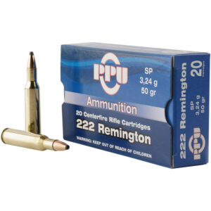 Prvi Partisan 222 Remington 50 Grain Soft Point 20-Round Box