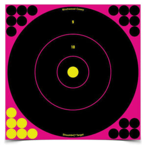 Birchwood Casey Shoot-N-C 12" Bullseye Target Shooting Target Tan